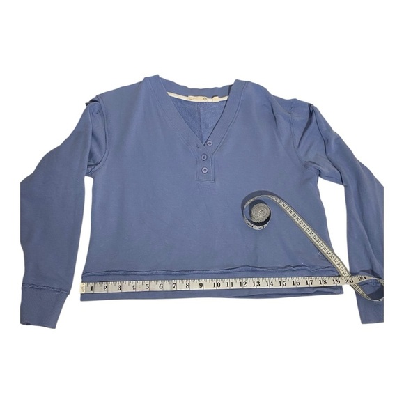 Blue Crop Sweatshirt - Picture 11 of 14